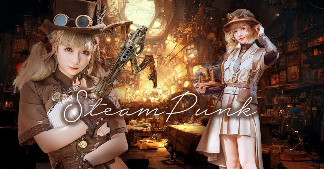 スチームパンクとは?ファッションの特徴や、レトロで未来的な世界観が人気 - grimoire