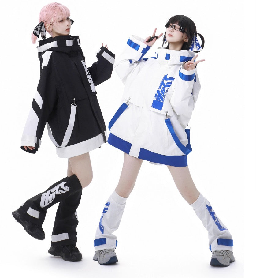 天使界隈 未来派スタイル ジャケットセットアップ