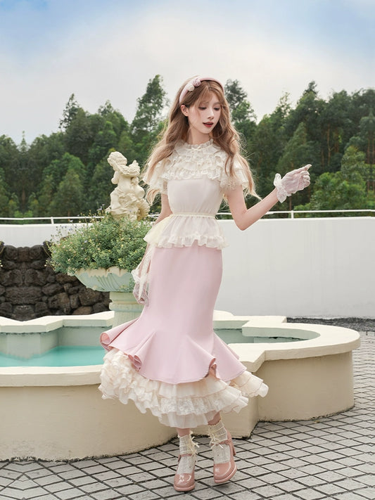 Mermaid Dress Set for the Young Lady in Love