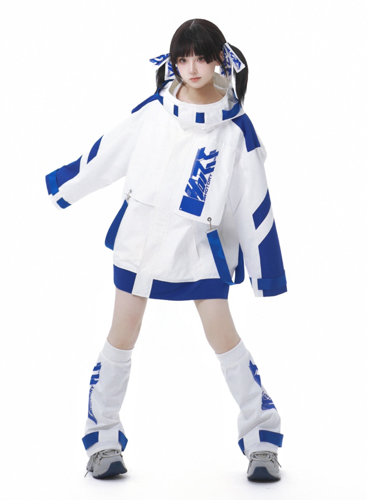 天使界隈 未来派スタイル ジャケットセットアップ