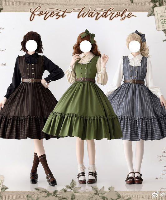 Forest Wardrobe クラシカルジャンパースカート 貴族風 - grimoire