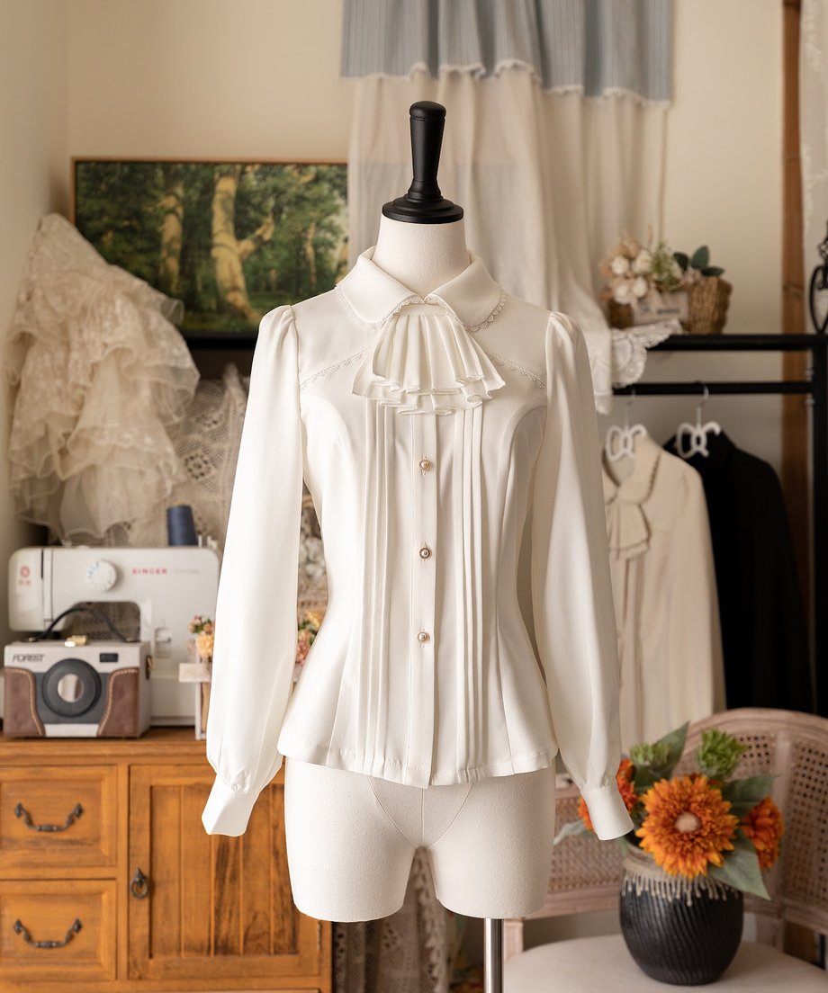 Forest Wardrobe クラシカルボウタイブラウス 貴族令嬢風 - grimoire