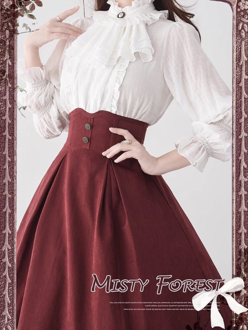 令嬢のクラシカルレトロ ベストスカートドレス セットアップ Forest Wardrobe - grimoire