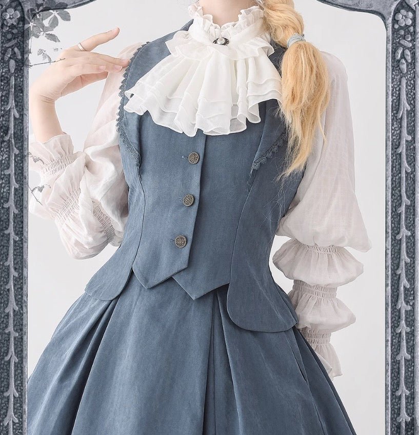 令嬢のクラシカルレトロ ベストスカートドレス セットアップ Forest Wardrobe - grimoire