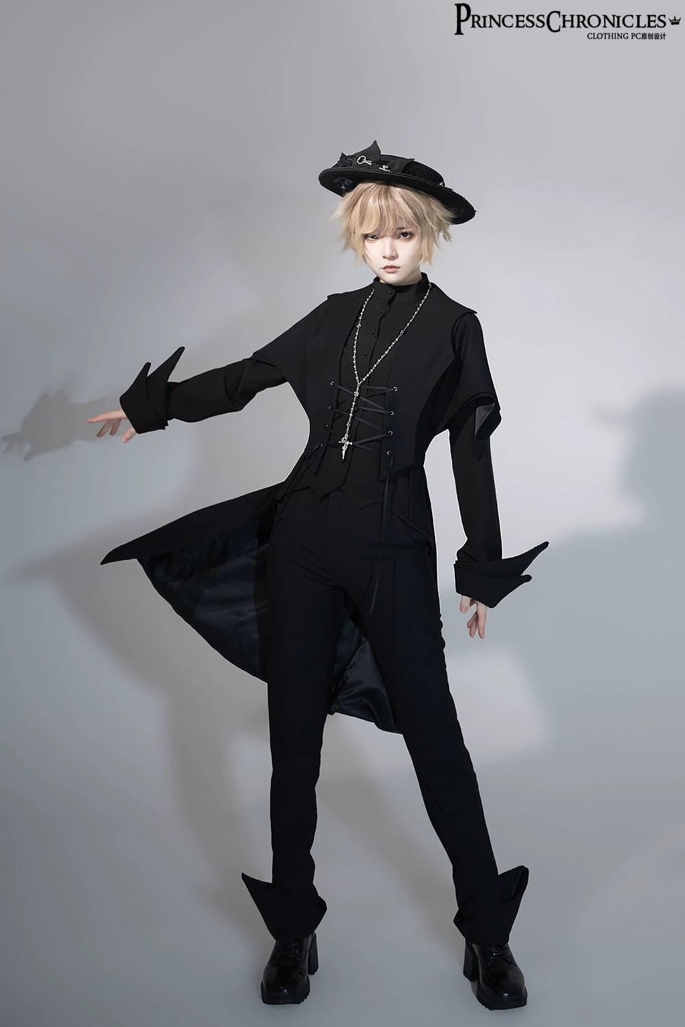 黒皇子の魔法 ギザギザヘムブラウス - grimoire