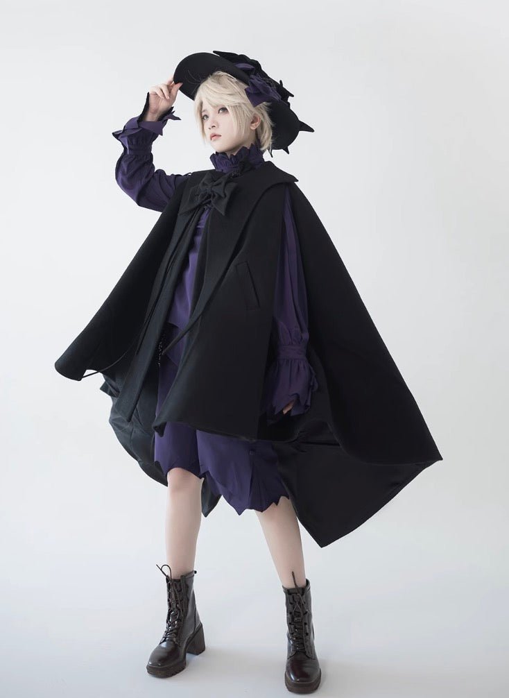 皇子系 魔女の外套 少年装黒 - grimoire