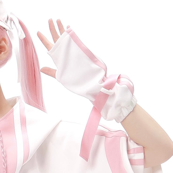 天使界隈 サブカル天使 月と星が煌めくサイバー風 半袖ジャージセットアップ 水色界隈 - grimoire