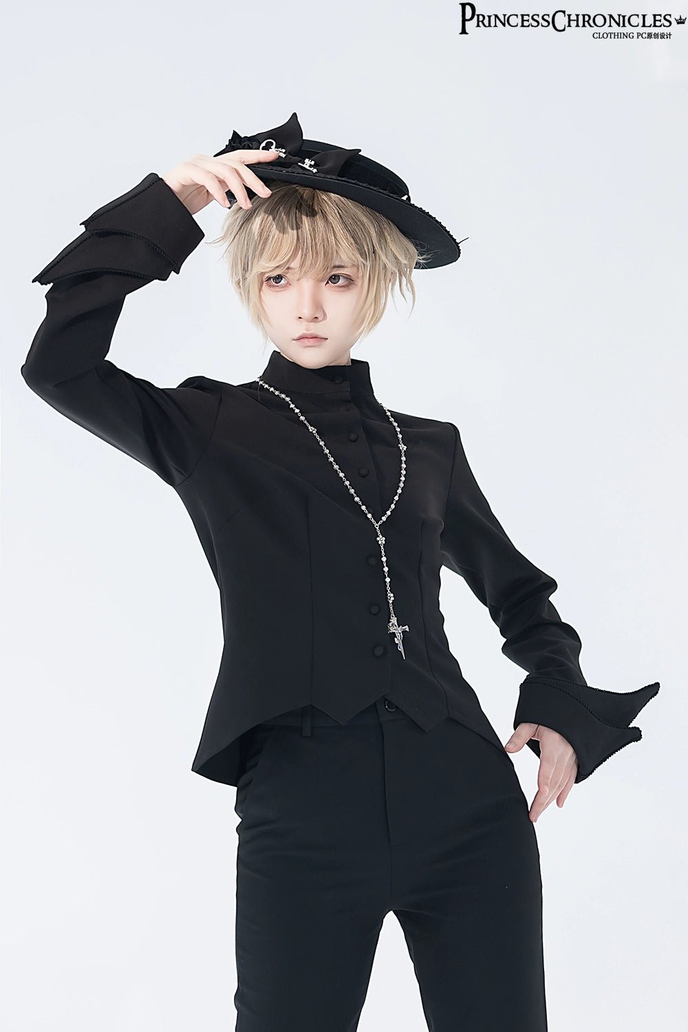 黒皇子の魔法 ギザギザヘムブラウス - grimoire