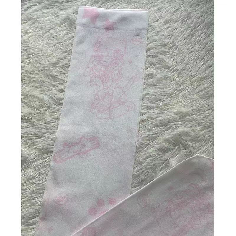 天使界隈 水色界隈 薄手のニーハイソックス - grimoire