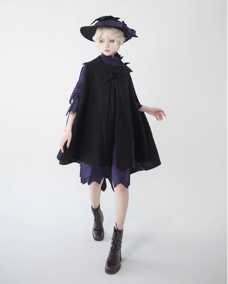 皇子系 魔女の外套 少年装黒 - grimoire