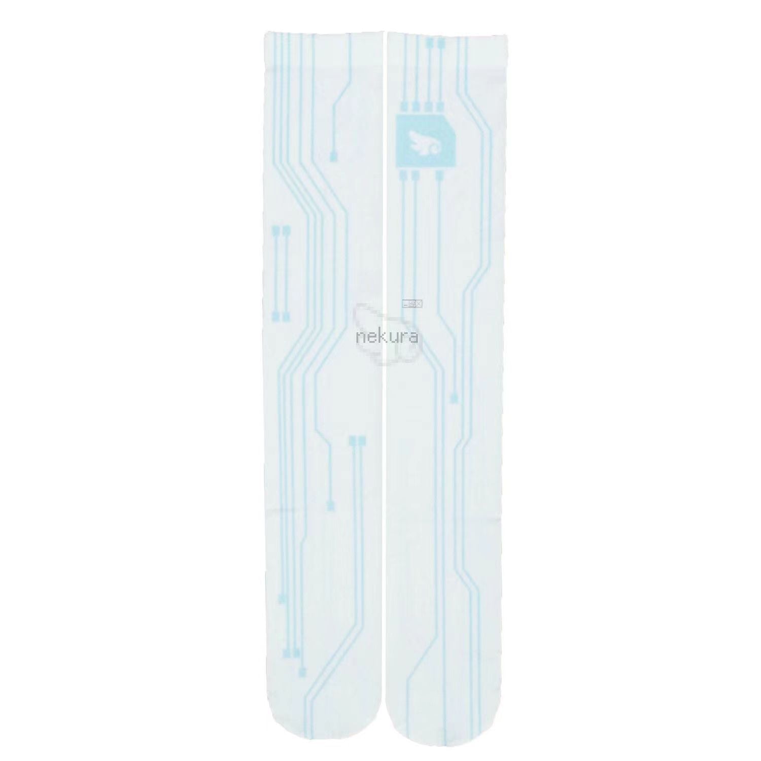 天使界隈 水色界隈 薄手のニーハイソックス - grimoire