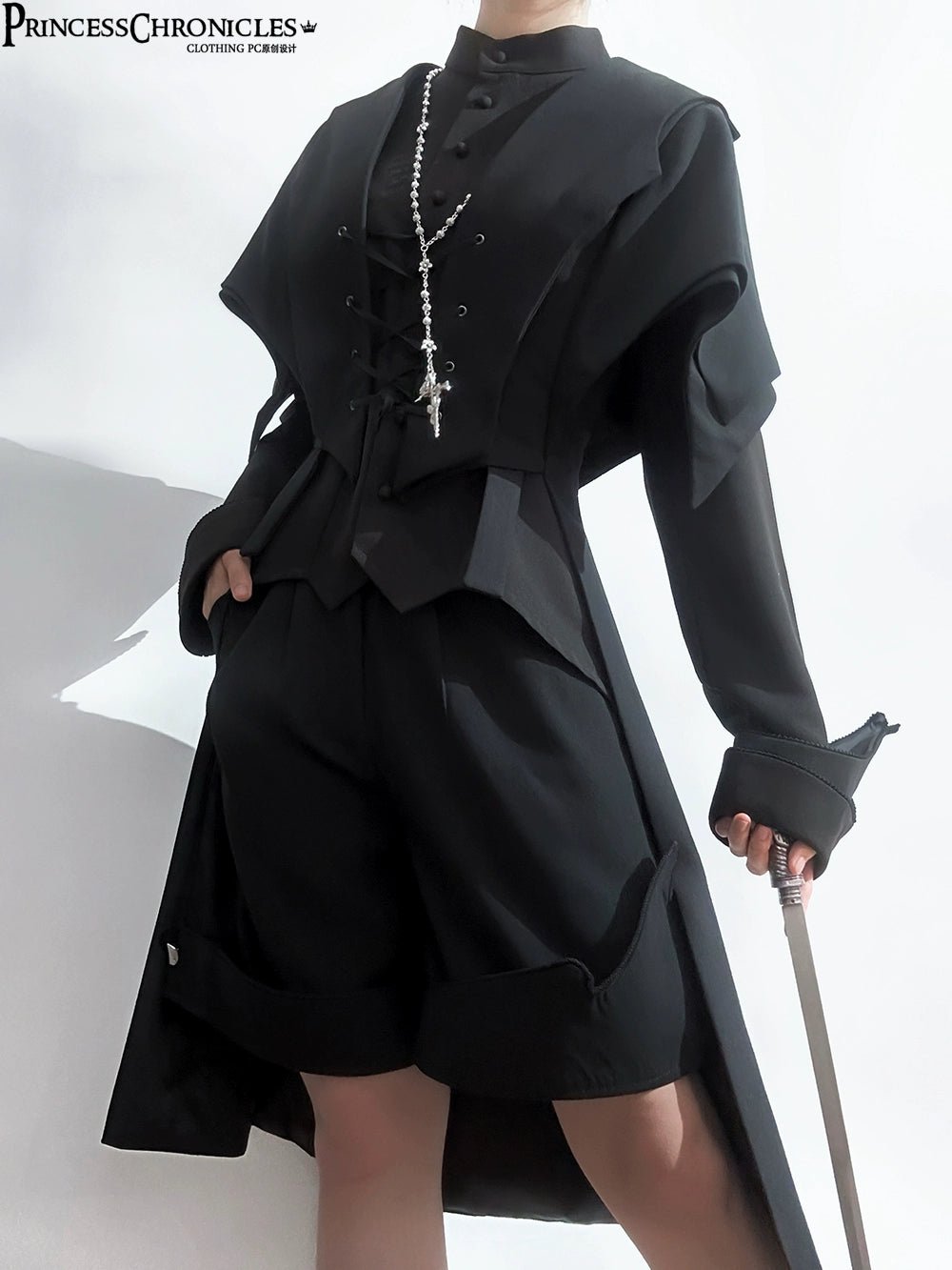 黒皇子の魔法 テールロングベスト - grimoire