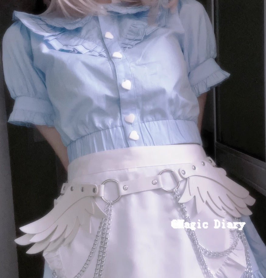 天使の羽のベルト チェーン付き 天使界隈 - grimoire