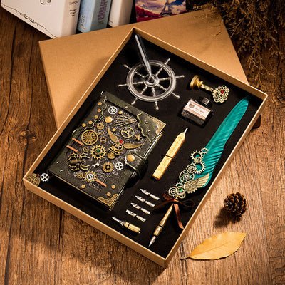 スチームパンクダイアリー ビクトリア朝時代の職人技復刻風 - grimoire