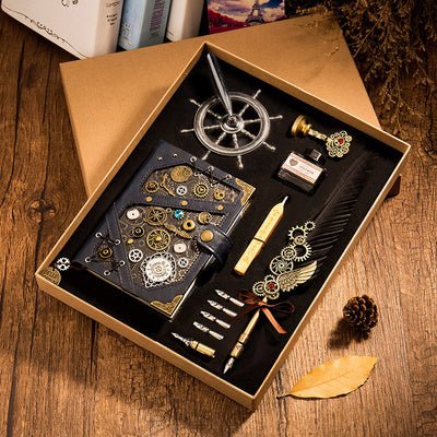 スチームパンクダイアリー ビクトリア朝時代の職人技復刻風 - grimoire