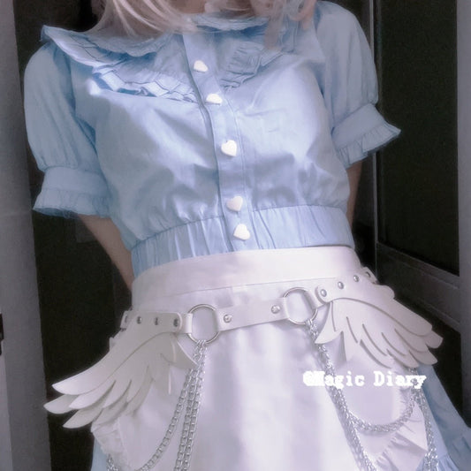 天使の羽のベルト チェーン付き 天使界隈 - grimoire