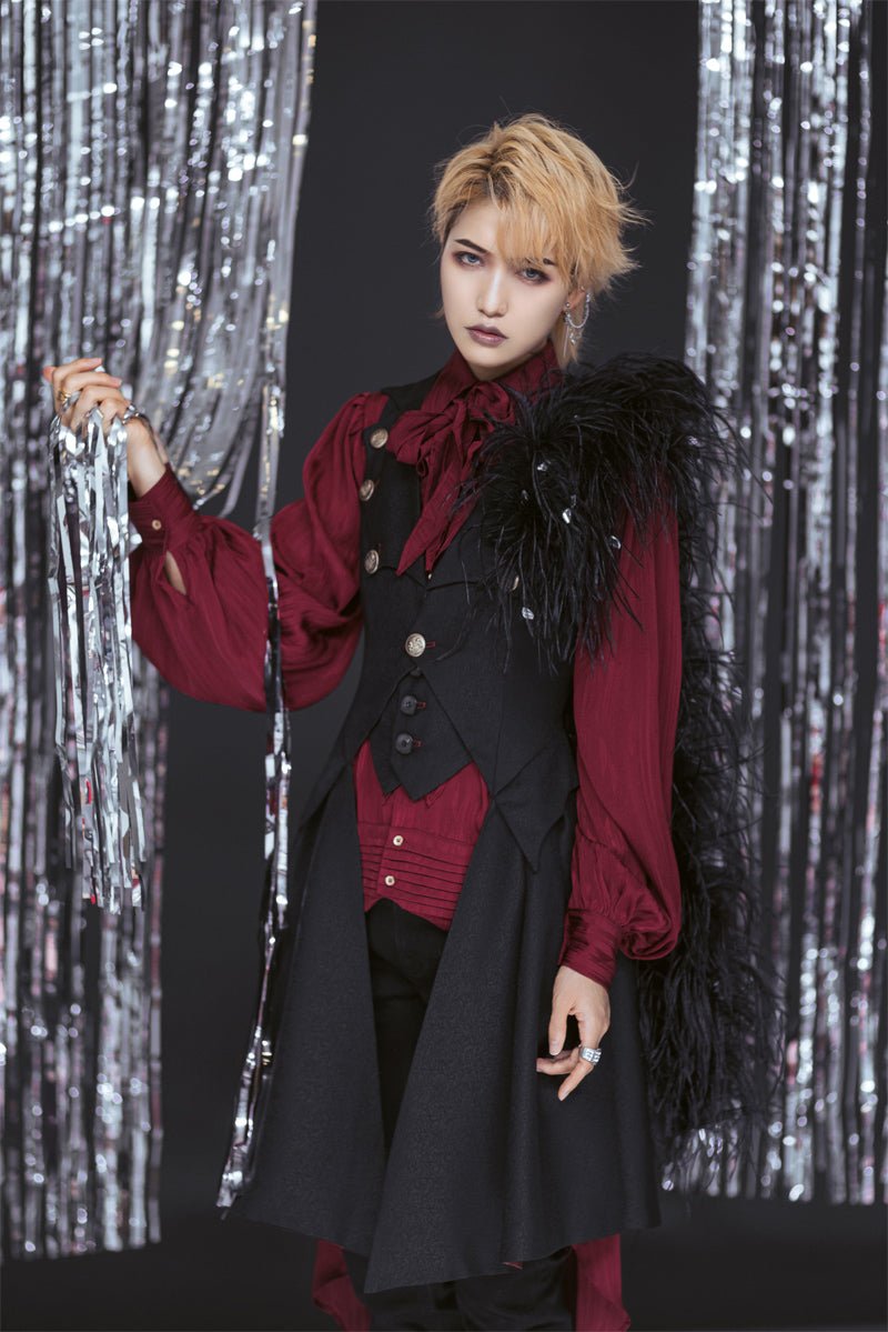 闇夜の騎士 皇子系ロングベスト - grimoire
