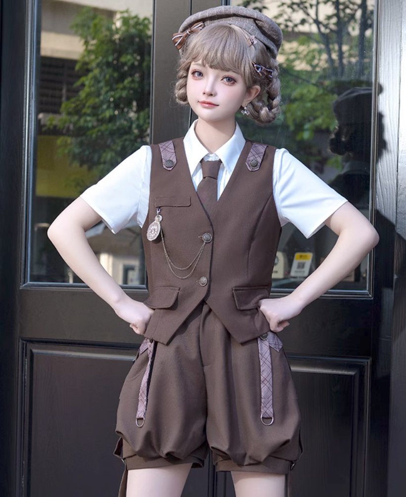 ウサギ探偵王子 半袖セットアップ 納期が早い皇子系セット - grimoire