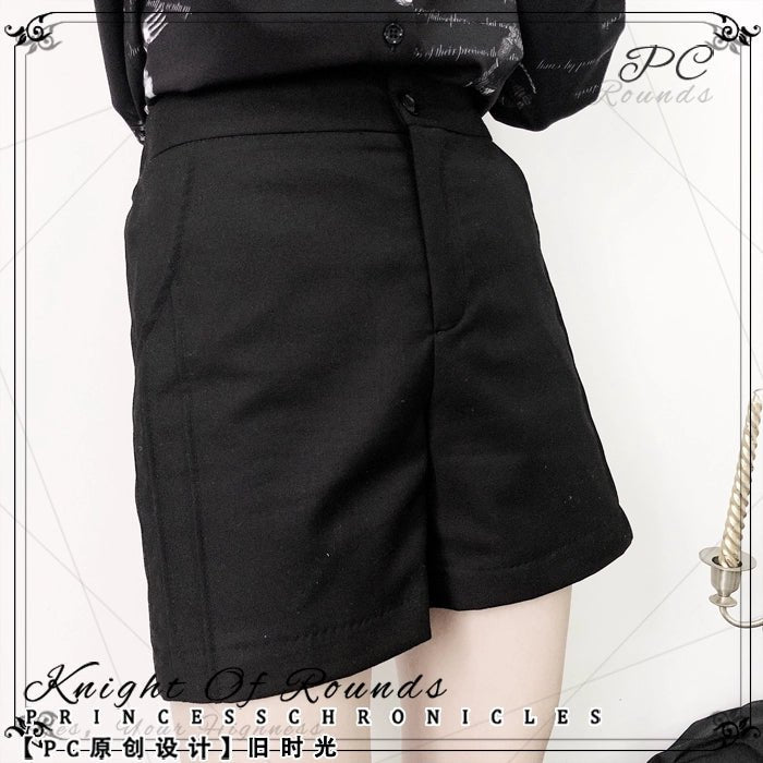 サイドタック 皇子系ショートパンツ - grimoire