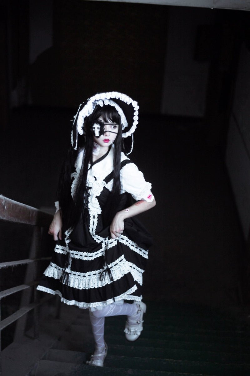 小人族の亡骸黒魔術風眼帯 - grimoire