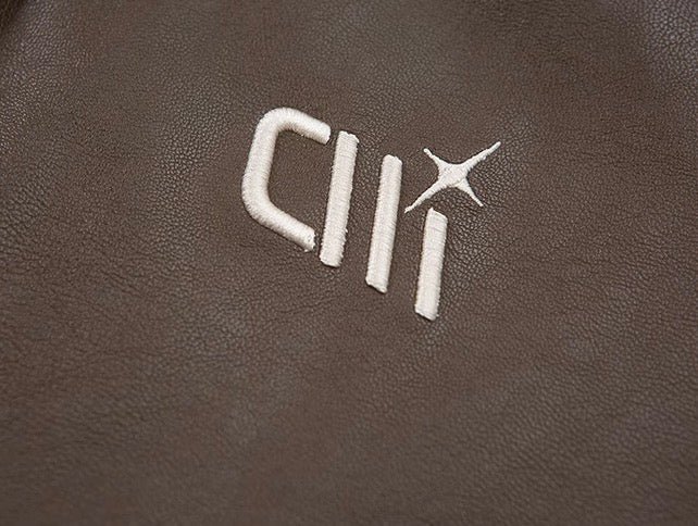 レトロ 刺繍入り フライトジャケット - grimoire