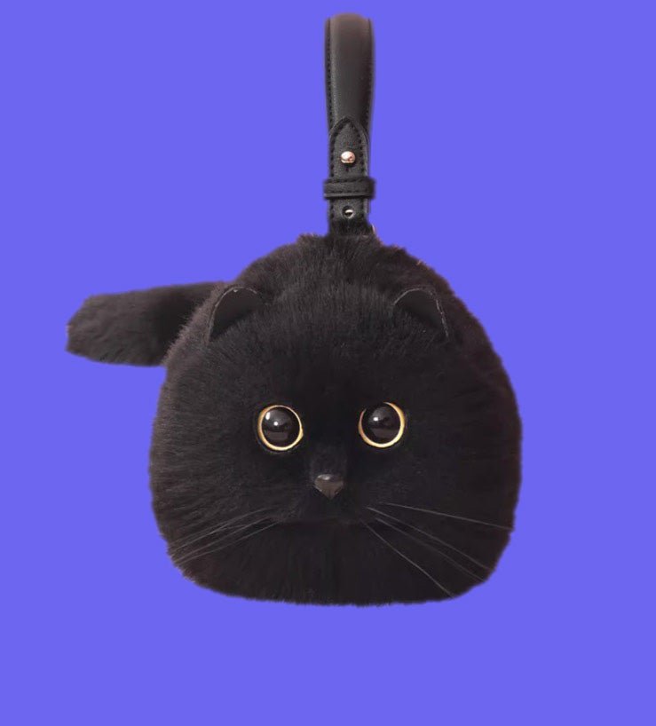 黒猫バッグ 魔女の使い魔 魔女会のお供に - grimoire