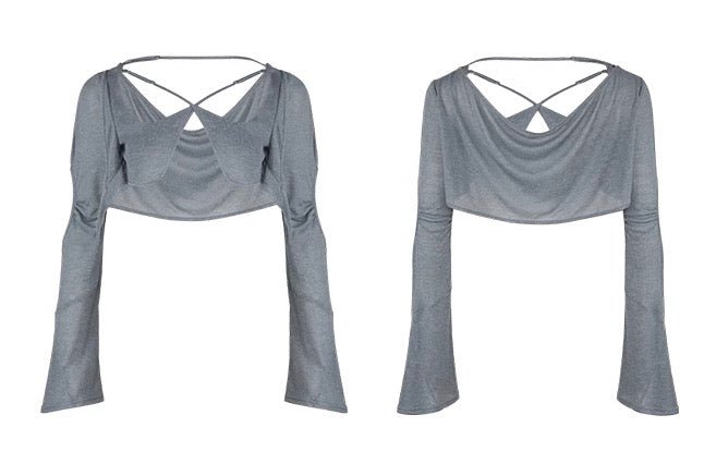 虹色の精霊 フリルドレス & ショートカーディガン - grimoire