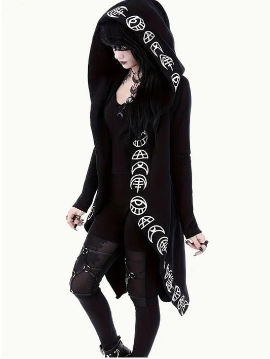 魔女のフード付きカーディガン - grimoire