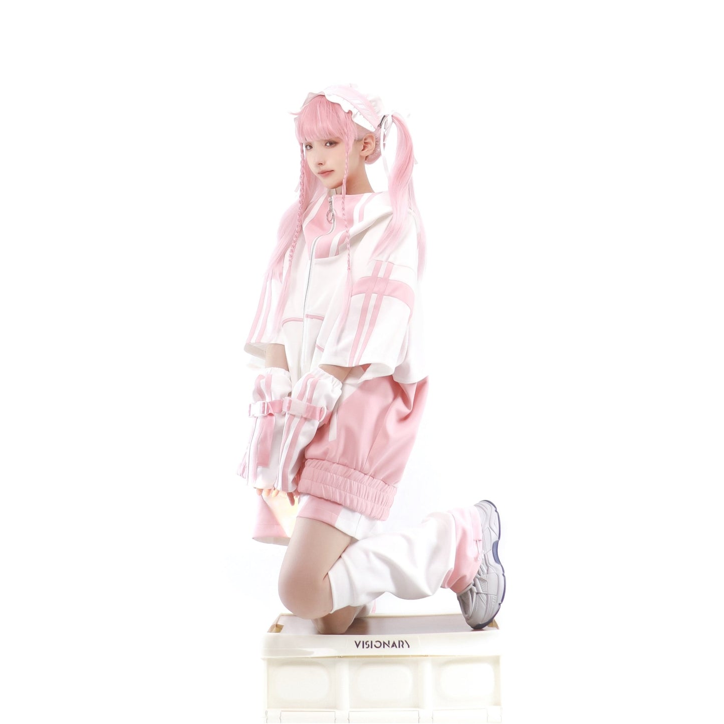 天使界隈 レッグカバー ヘッドドレス 水色ジャージ 水色界隈 アクセサリー - grimoire