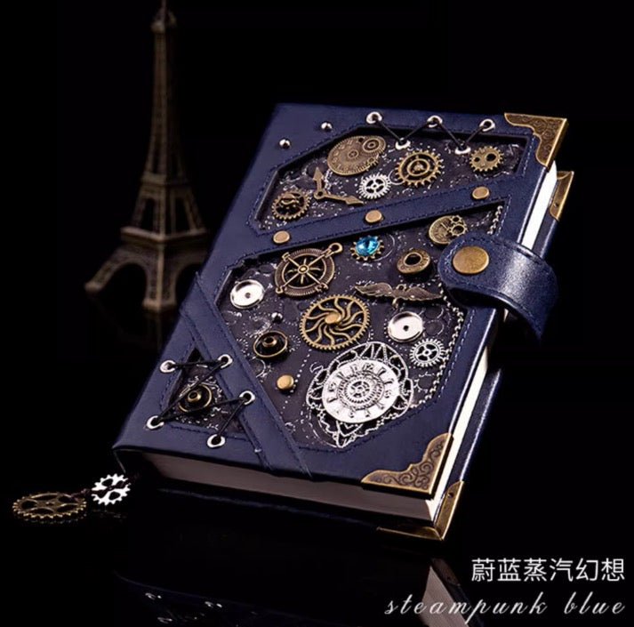スチームパンクダイアリー ビクトリア朝時代の職人技復刻風 - grimoire