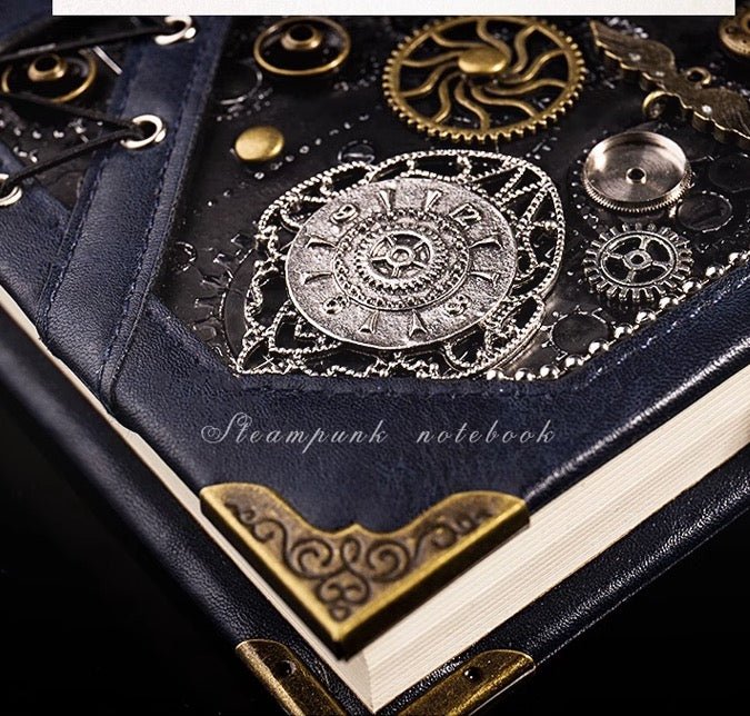 スチームパンクダイアリー ビクトリア朝時代の職人技復刻風 - grimoire