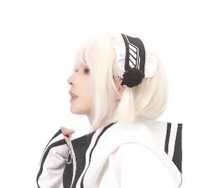 天使界隈 レッグカバー ヘッドドレス 水色ジャージ 水色界隈 アクセサリー - grimoire
