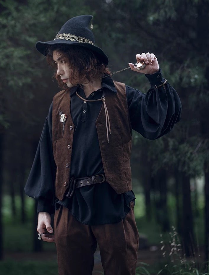 steampunk スチームパンク ブラウス 海賊風 メンズあり - grimoire