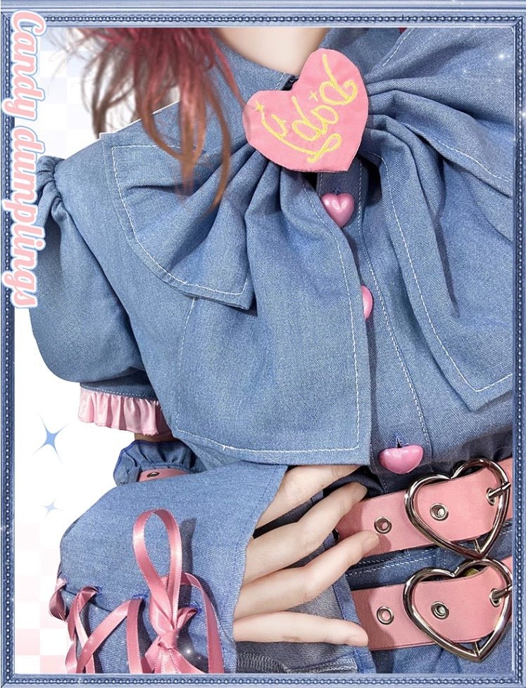 デニムキュートなカウガール SweetハートY2Kセット - grimoire