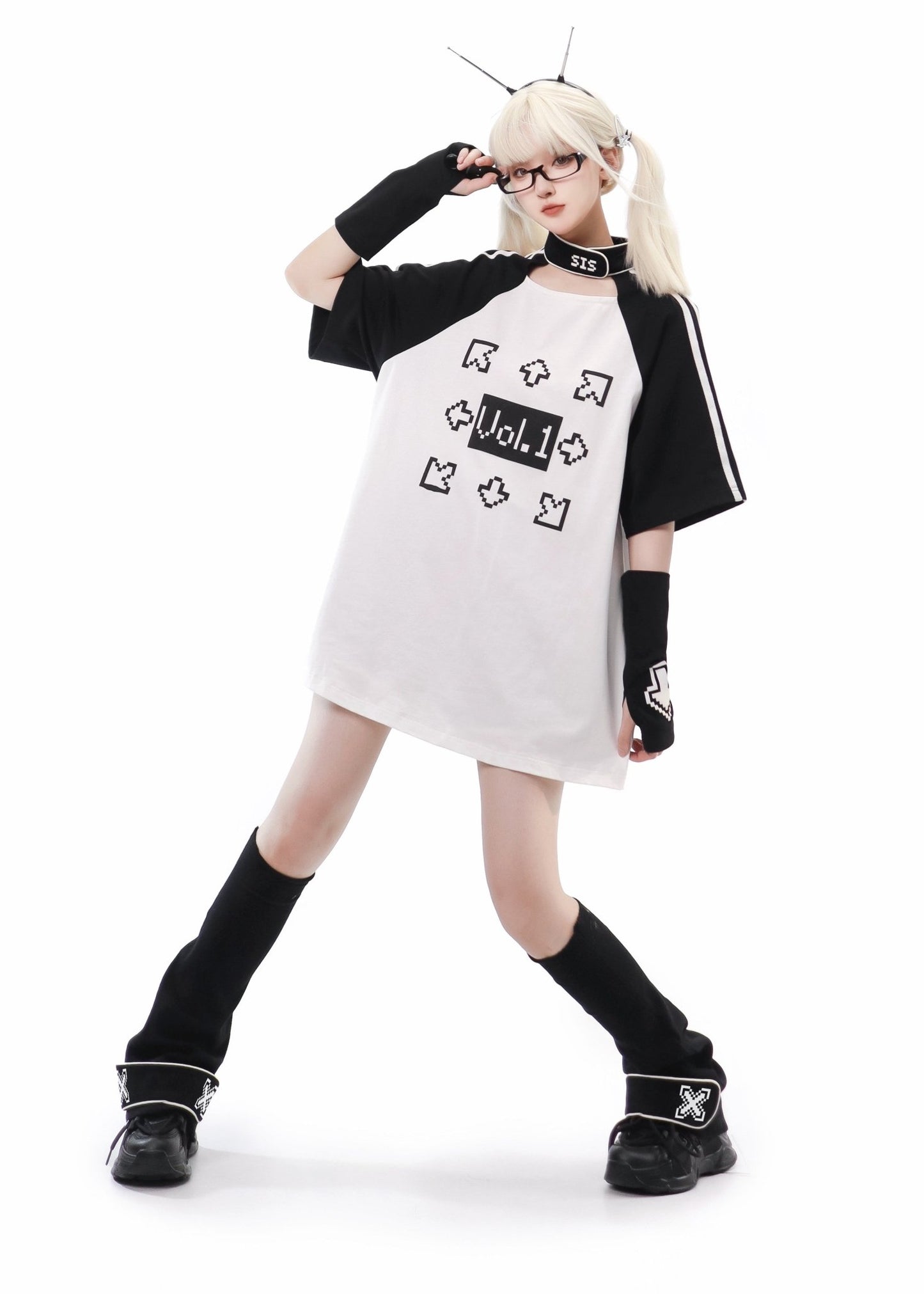 天使界隈 水色界隈 半袖Tシャツ マインシリーズ量産型 - grimoire