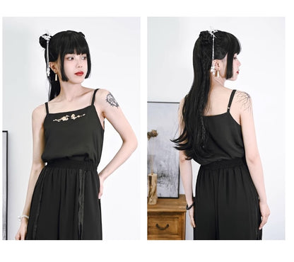 [Kokaisha] God Beast Broderie Kimono Manches Cardigan Chine Casual Hanfu Subculture Fashion
