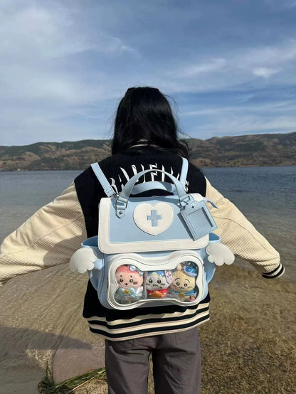 Angel neighborhood bag Angel wing backpack Handbag 2way – 個性的な Angel neighborhood bag Angel wing backpack Handbag 2way – 個性的な