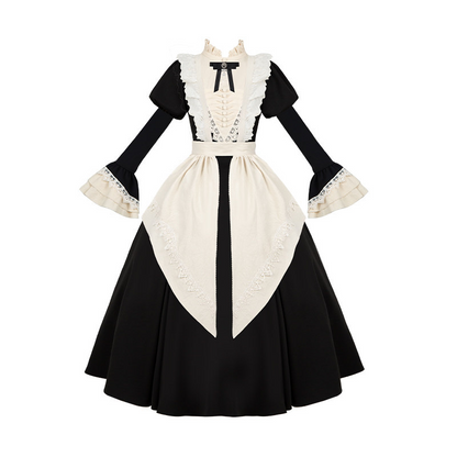修道女風クラシカルメイドワンピースセット
