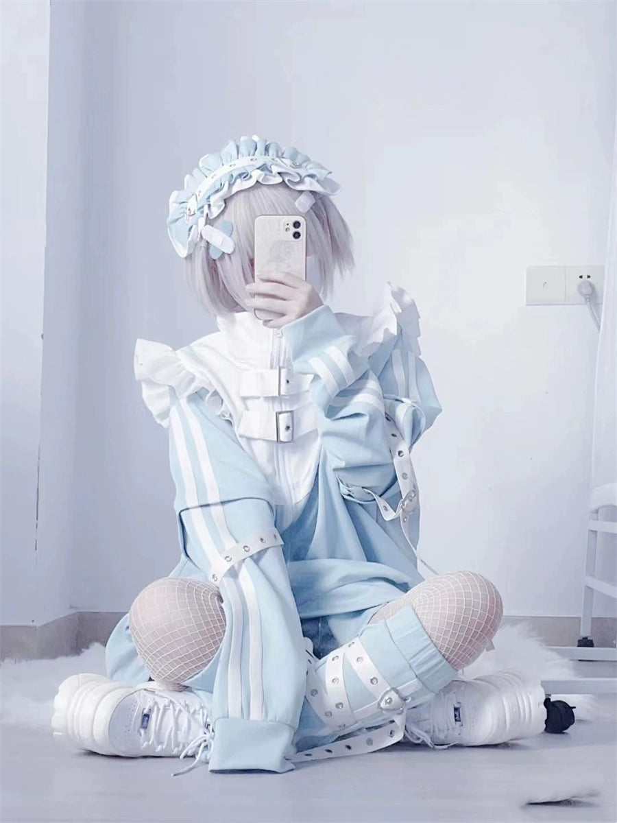 bottoled blue〈 天使化計画 じゃーじのうえ みずいろ 〉 サブカル bottoled blue〈 天使化計画 じゃーじのうえ みずいろ