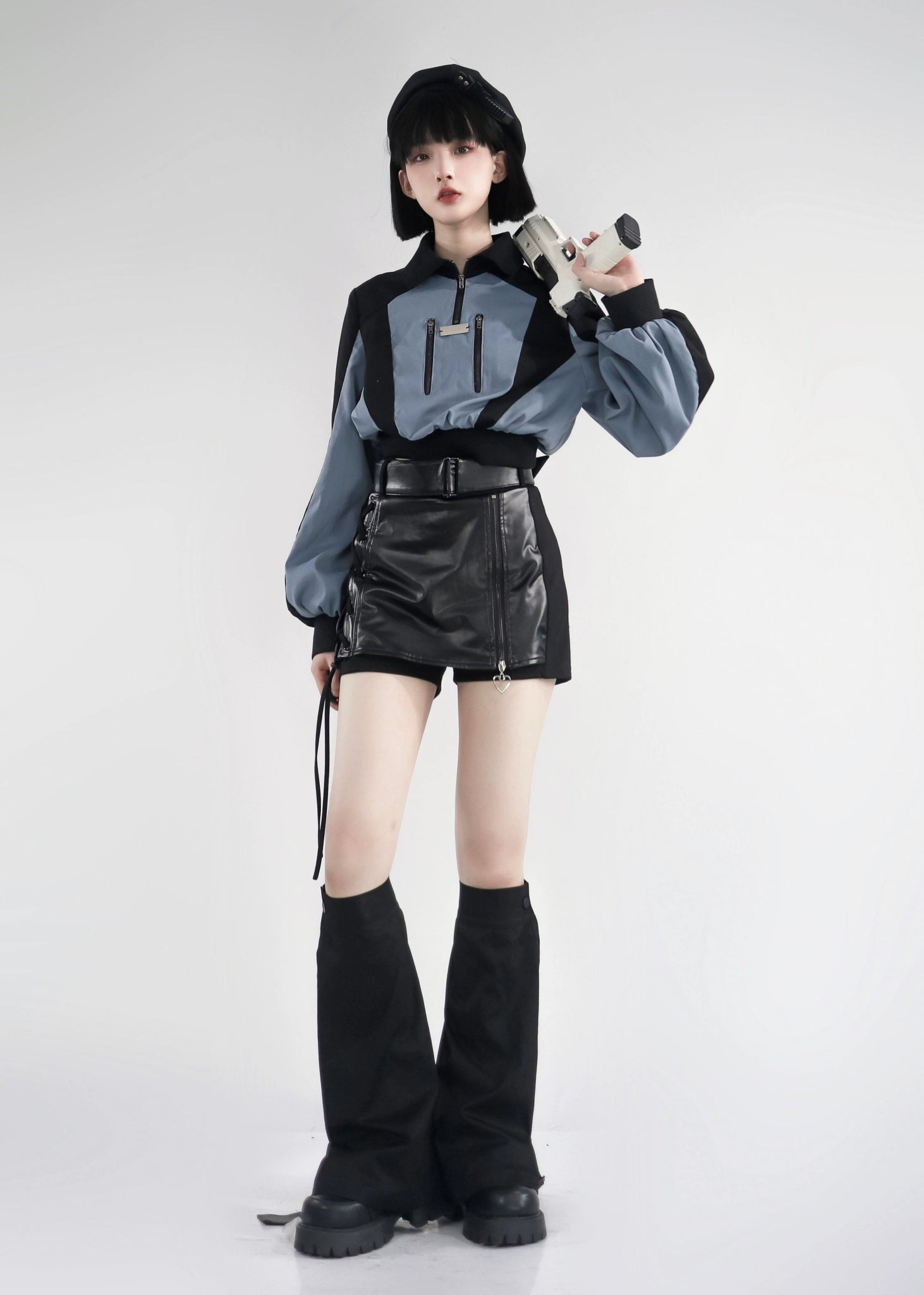 Pinksaviorレトロフューチャー Y3Kセットアップ – 個性的な