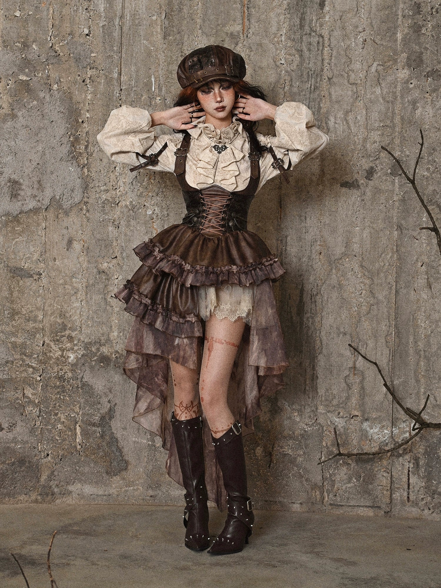 steampunk fashion dress Steampunk cocktail dress
