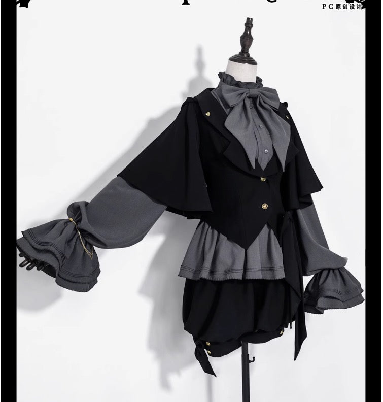 ★Immediate delivery★ Black Prince's Sorrow Boy's Costume Set - grimoire