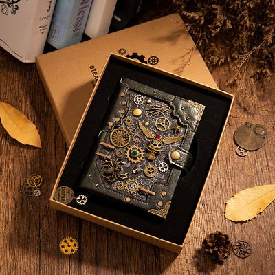 Steampunk Diary Victorian craftsmanship reprint style – grimoire