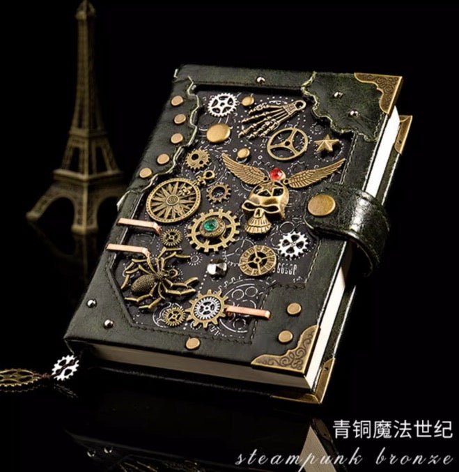 スチームパンクダイアリー ビクトリア朝時代の職人技復刻風 - grimoire