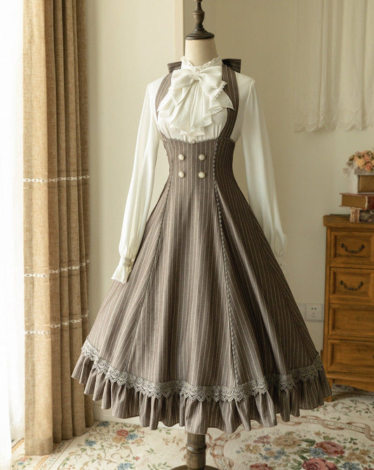 ★即納★ 貴族の令嬢クラシカルジャンパースカートドレス