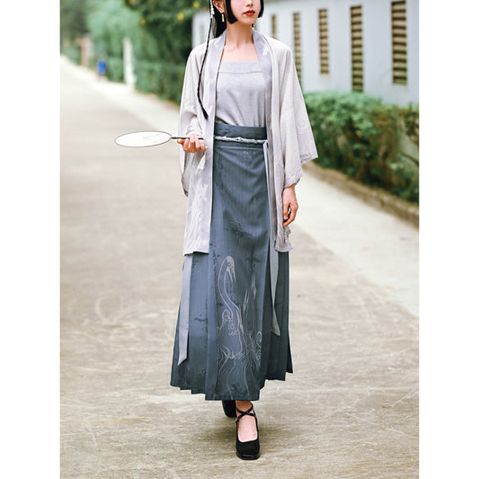 [Kokaisha] Chinese kimono-style cardigan and camisole design
