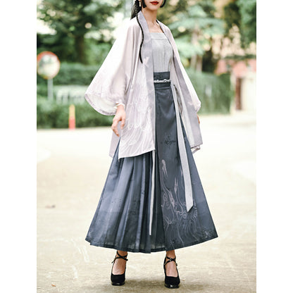 [Kokaisha] Conception de cardigan et camisole de style kimono chinois